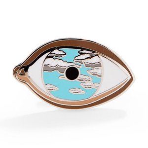 NEW Magritte False Mirror Pin/Brooche